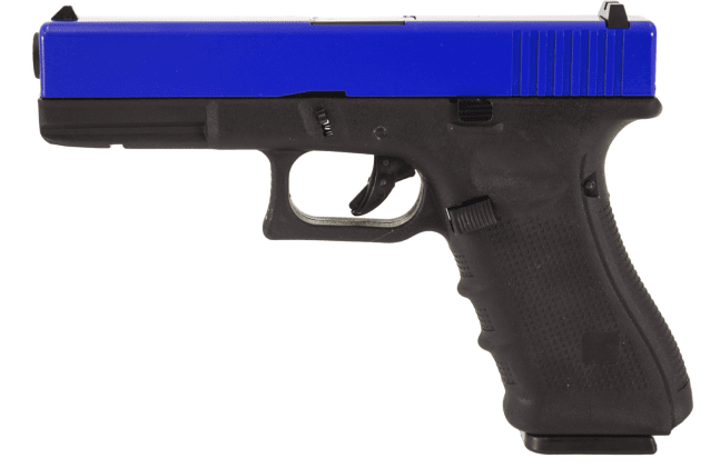 Raven EU7 GBB PISTOL (DUAL TONE) (BLUE|BLACK) - Two Tone Airsoft Gun