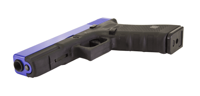 Raven EU7 GBB PISTOL (DUAL TONE) (BLUE|BLACK) - Two Tone Airsoft Gun - view 2