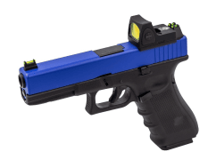 Raven EU7 + RDS GBB PISTOL (DUAL TONE) (BLUE|BLACK)