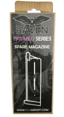 RAVEN 1911/MEU SERIES MAGAZINE GAS (STD|21R) (BLACK)