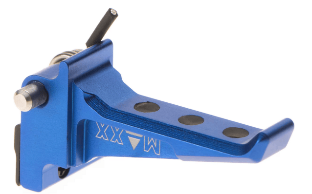 Maxx airsoft CNC Aluminum Advanced Speed Trigger for EVO-3 Style E blue - Airsoft AEG Triggers - view 2