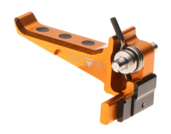 Maxx airsoft CNC Aluminum Advanced Speed Trigger for EVO-3 Style E orange