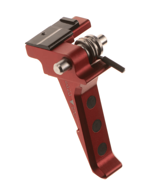 Maxx airsoft CNC Aluminum Advanced Speed Trigger for EVO-3 Style E red - Airsoft AEG Triggers - view 3