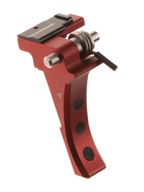 Maxx airsoft CNC Aluminum Advanced Speed Trigger for EVO-3 Style D red - Airsoft AEG Triggers - view 3