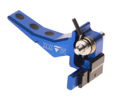 Maxx airsoft CNC Aluminum Advanced Speed Trigger for EVO-3 Style B blue