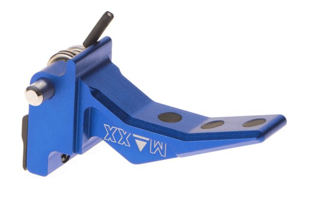 Maxx airsoft CNC Aluminum Advanced Speed Trigger for EVO-3 Style B blue - Airsoft AEG Triggers - view 2