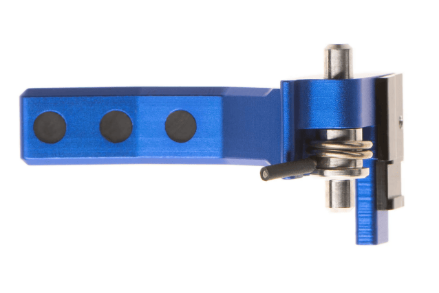 Maxx airsoft CNC Aluminum Advanced Speed Trigger for EVO-3 Style B blue - Airsoft AEG Triggers - view 4