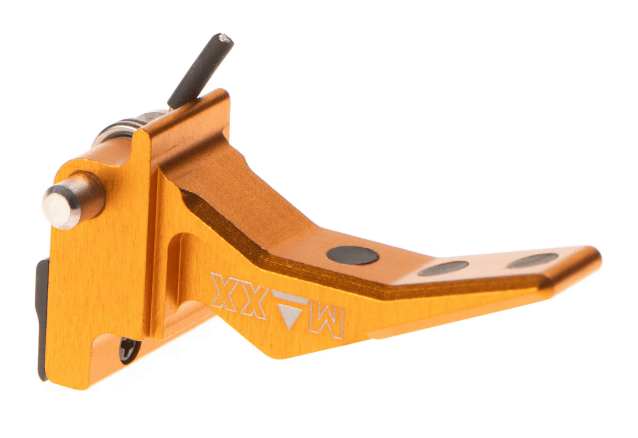 Maxx airsoft CNC Aluminum Advanced Speed Trigger for EVO-3 Style B orange - Airsoft AEG Triggers - view 2