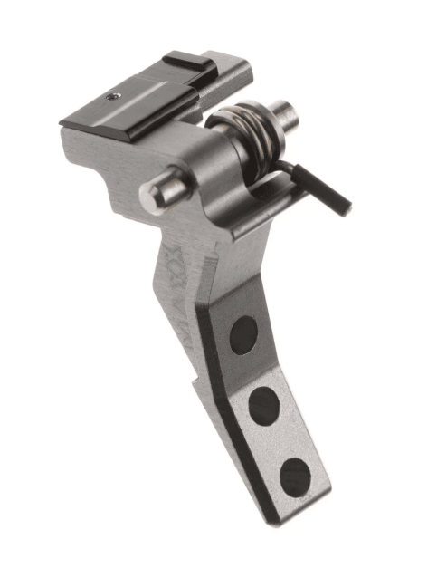 Maxx airsoft CNC Aluminum Advanced Speed Trigger for EVO-3 Style B grey/silver/titanium - Airsoft AEG Triggers - view 3