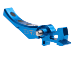 Maxx airsoft CNC Aluminum Advanced Trigger Style D blue