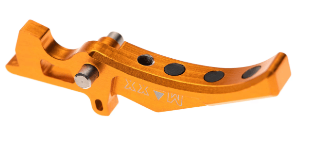 Maxx airsoft CNC Aluminum Advanced Trigger Style D orange - Airsoft AEG Triggers - view 2