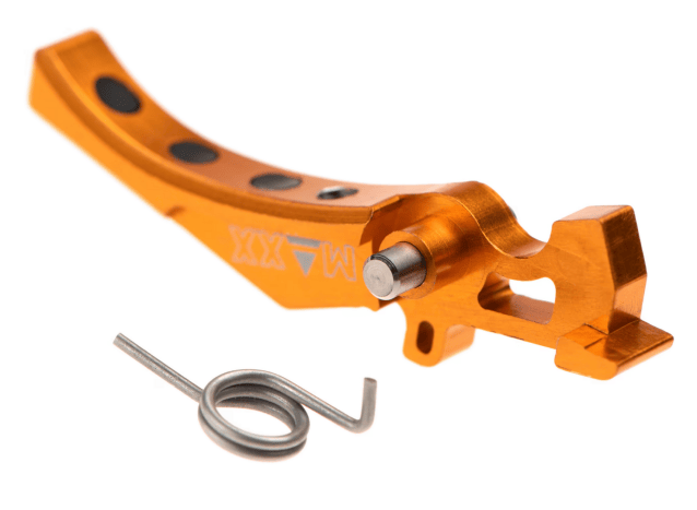 Maxx airsoft CNC Aluminum Advanced Trigger Style D orange - Airsoft AEG Triggers - view 6