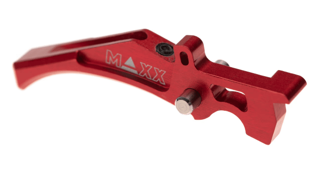 Maxx airsoft CNC Aluminum Advanced Trigger Style D red - Airsoft AEG Triggers - view 5