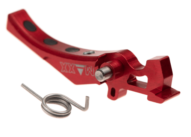 Maxx airsoft CNC Aluminum Advanced Trigger Style D red - Airsoft AEG Triggers - view 6