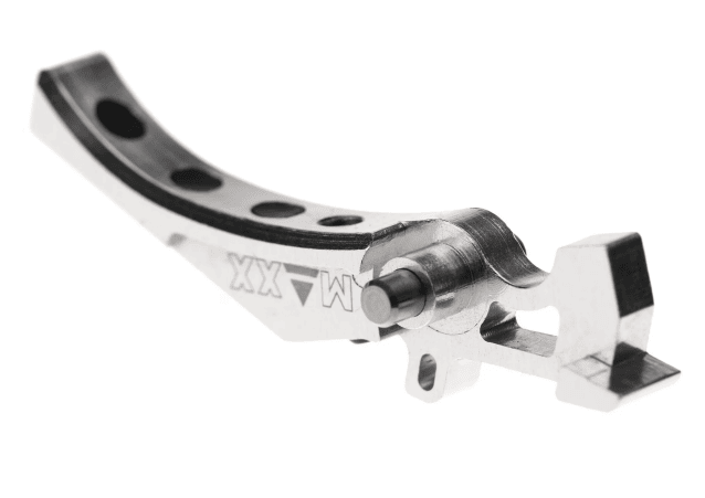 Maxx airsoft CNC Aluminum Advanced Trigger Style D silver - Airsoft AEG Triggers