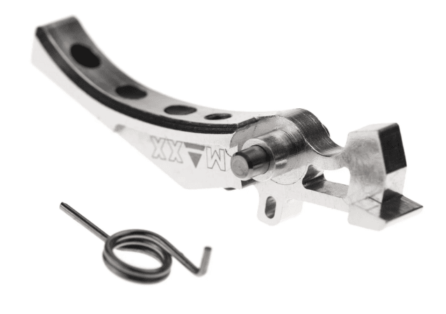 Maxx airsoft CNC Aluminum Advanced Trigger Style D silver - Airsoft AEG Triggers - view 6