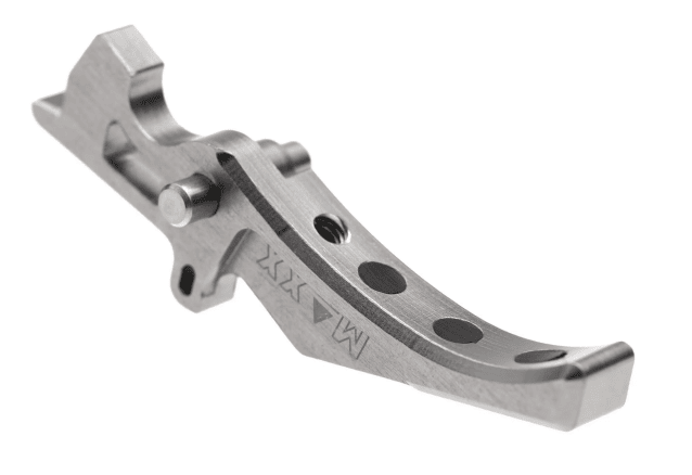 Maxx airsoft CNC Aluminum Advanced Trigger Style D titanium - Airsoft AEG Triggers - view 2