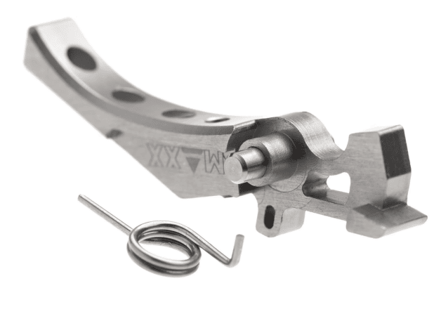 Maxx airsoft CNC Aluminum Advanced Trigger Style D titanium - Airsoft AEG Triggers - view 6