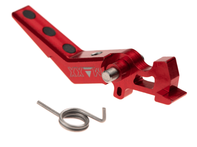 Maxx airsoft CNC Aluminum Advanced Trigger Style A red - Airsoft AEG Triggers - view 6