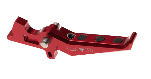 Maxx airsoft CNC Aluminum Advanced Trigger Style E red - Airsoft AEG Triggers - view 2
