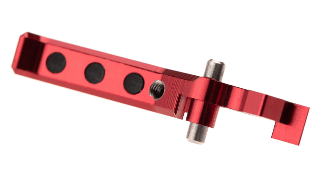 Maxx airsoft CNC Aluminum Advanced Trigger Style E red - Airsoft AEG Triggers - view 3