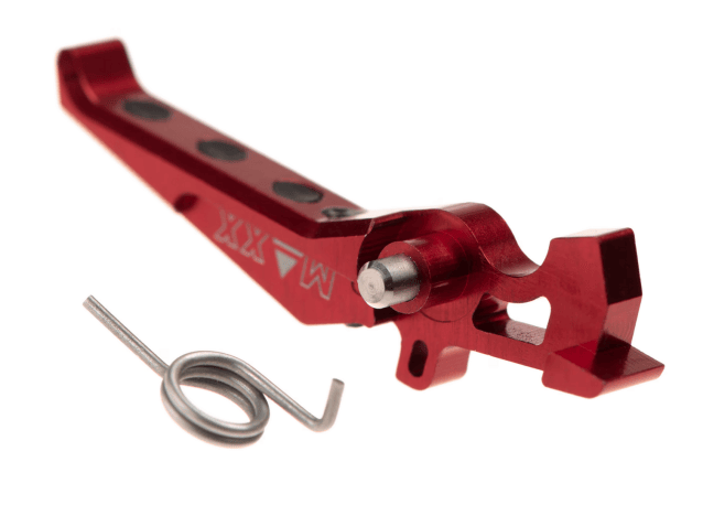 Maxx airsoft CNC Aluminum Advanced Trigger Style E red - Airsoft AEG Triggers - view 6