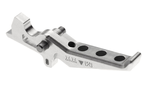 Maxx airsoft CNC Aluminum Advanced Trigger Style E silver - Airsoft AEG Triggers - view 3