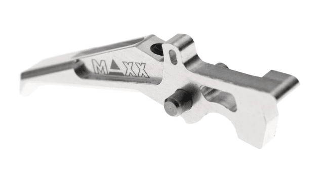 Maxx airsoft CNC Aluminum Advanced Trigger Style E titanium - Airsoft AEG Triggers