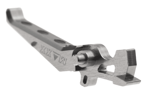 Maxx airsoft CNC Aluminum Advanced Trigger Style E titanium - Airsoft AEG Triggers - view 2