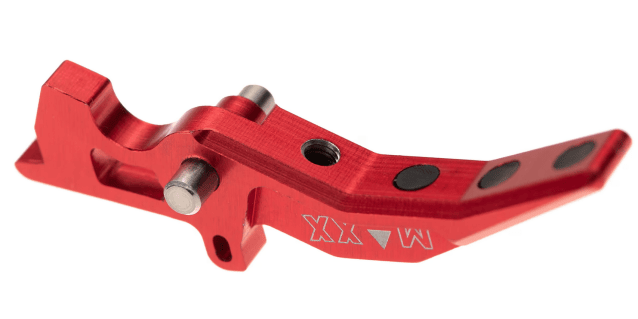 Maxx airsoft CNC Aluminum Advanced Trigger Style C red - Airsoft AEG Triggers - view 2