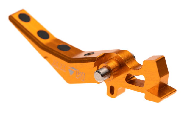 Maxx airsoft CNC Aluminum Advanced Trigger Style B orange - Airsoft AEG Triggers