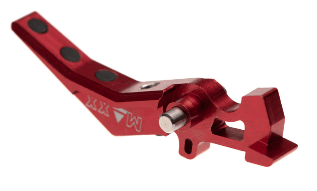 Maxx airsoft CNC Aluminum Advanced Trigger Style B red - Airsoft AEG Triggers