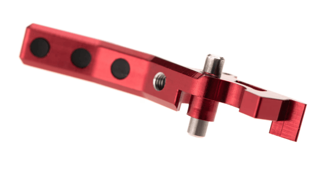Maxx airsoft CNC Aluminum Advanced Trigger Style B red - Airsoft AEG Triggers - view 3