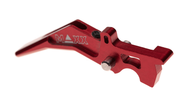 Maxx airsoft CNC Aluminum Advanced Trigger Style B red - Airsoft AEG Triggers - view 5