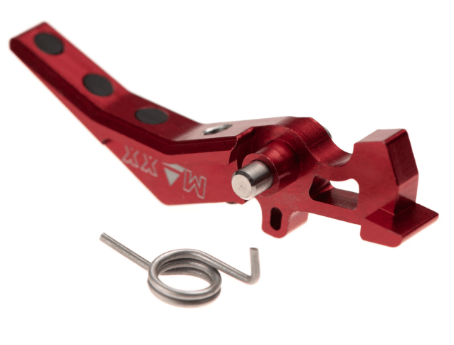Maxx airsoft CNC Aluminum Advanced Trigger Style B red - Airsoft AEG Triggers - view 6