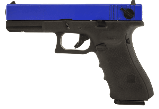 Raven EU8 GBB PISTOL (DUAL TONE) (BLUE|BLACK) - Airsoft G Series / EU Series