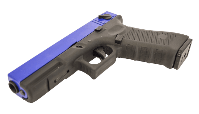 Raven EU8 GBB PISTOL (DUAL TONE) (BLUE|BLACK) - Airsoft G Series / EU Series - view 2