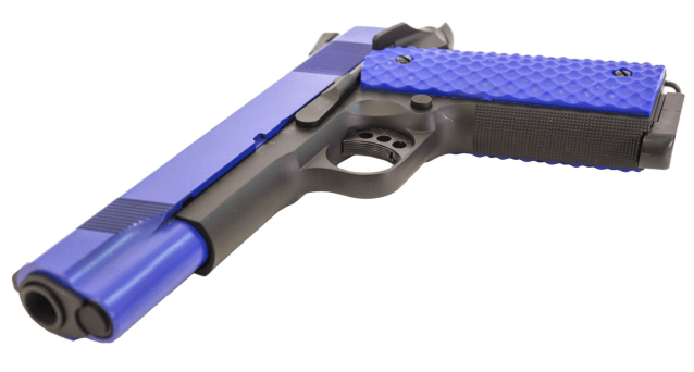 Raven 1911/MEU GBB PISTOL (DUAL TONE) (BLUE|BLACK) - Two Tone Airsoft Gun - view 3