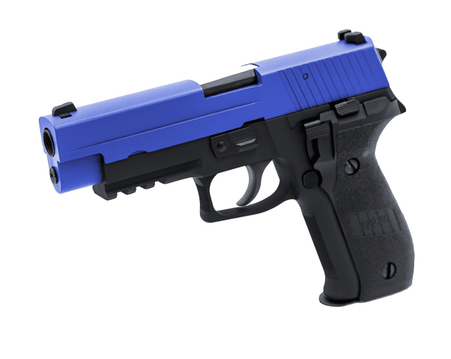 Raven R226-R GBB PISTOL (DUAL TONE) (BLUE|BLACK) - Two Tone Airsoft Gun