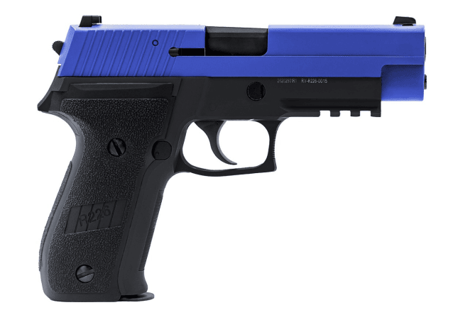 Raven R226-R GBB PISTOL (DUAL TONE) (BLUE|BLACK) - Two Tone Airsoft Gun - view 4