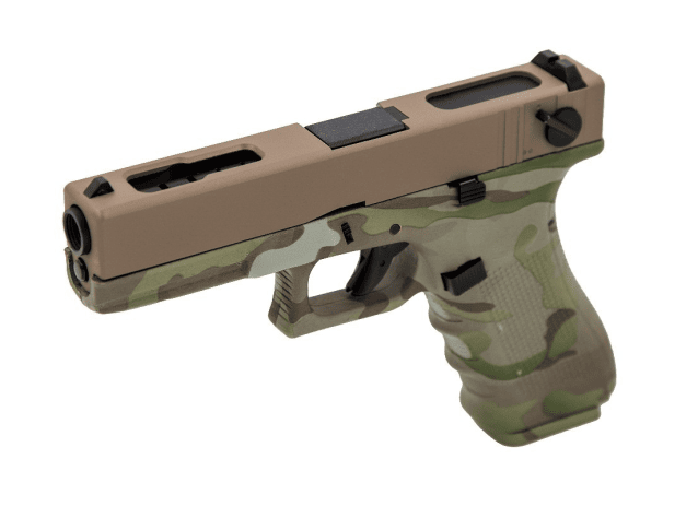 Raven EU8 GBB PISTOL (HYDRO) (TAN|CAMO) - Airsoft G Series / EU Series