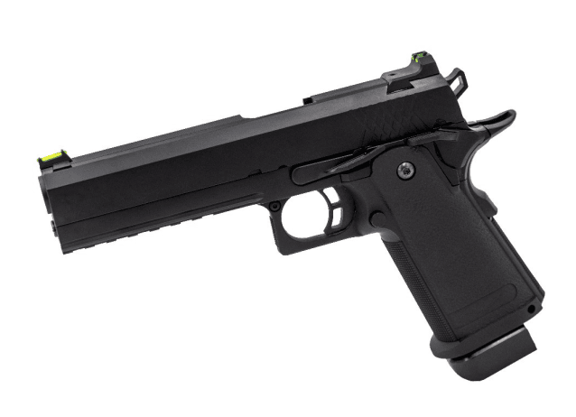 Raven HI-CAPA 5.1 GBB PISTOL (BLACK) - Airsoft Hi Capa Pistols