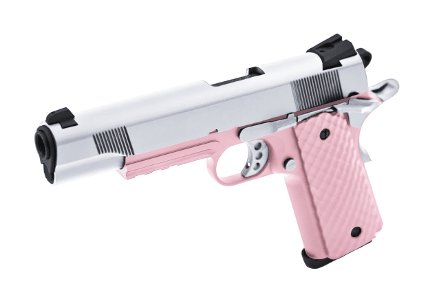 Raven 1911/MEU-R GBB PISTOL (SILVER|PINK) - Airsoft 1911 Pistols