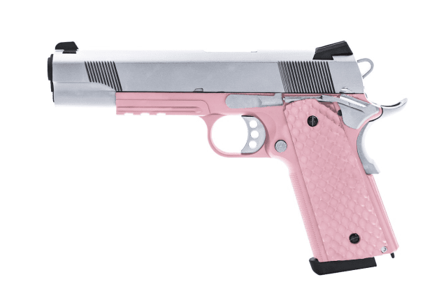 Raven 1911/MEU-R GBB PISTOL (SILVER|PINK) - Airsoft 1911 Pistols - view 3