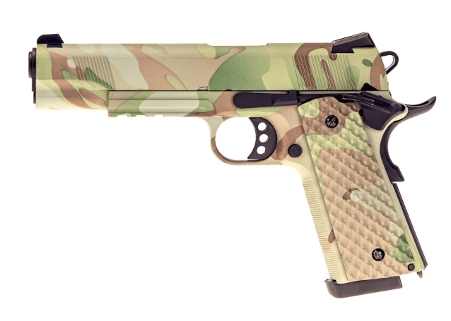 RAVEN 1911/MEU-R GBB PISTOL (HYDRO) (CAMO) - Airsoft 1911 Pistols - view 3