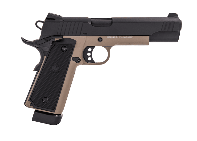 RAVEN R14 GBB PISTOL (BLACK|TAN) - Airsoft Hi Capa Pistols - view 4