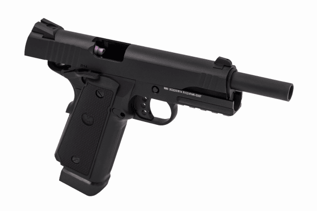 RAVEN R14-R GBB PISTOL (BLACK) - Airsoft Hi Capa Pistols - view 4