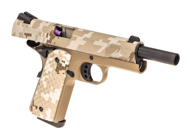 RAVEN 1911/MEU GBB PISTOL (DIGI DESERT) - Airsoft 1911 Pistols - view 4