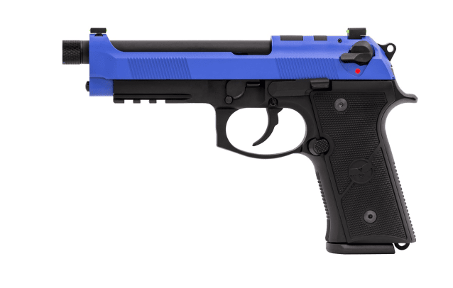 RAVEN R9-4 GBB PISTOL (DUAL TONE) (BLUE|BLACK) - Two Tone Airsoft Gun - view 3