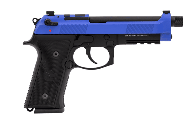 RAVEN R9-4 GBB PISTOL (DUAL TONE) (BLUE|BLACK) - Two Tone Airsoft Gun - view 4